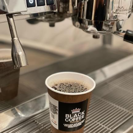 A fresh cup of Black Coffee Northwest coffee